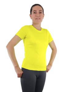 Jersey manga corta Amarillo