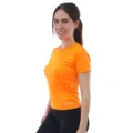 Jersey manga corta naranja, secado rápido y comoda
