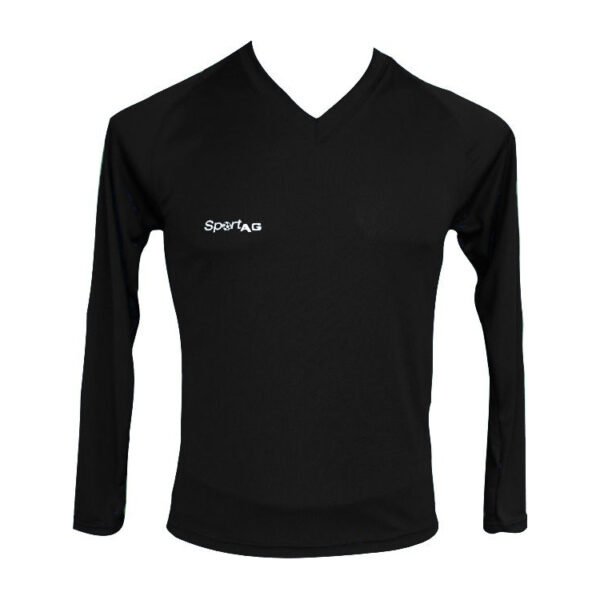 jersey manga larga negra esportag