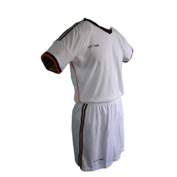 Uniforme futbol 110 esportag blanco/negro