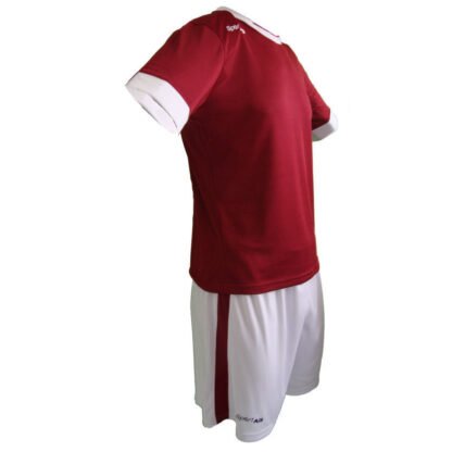 Uniforme futbol 111 esportag Tinto/Blanco