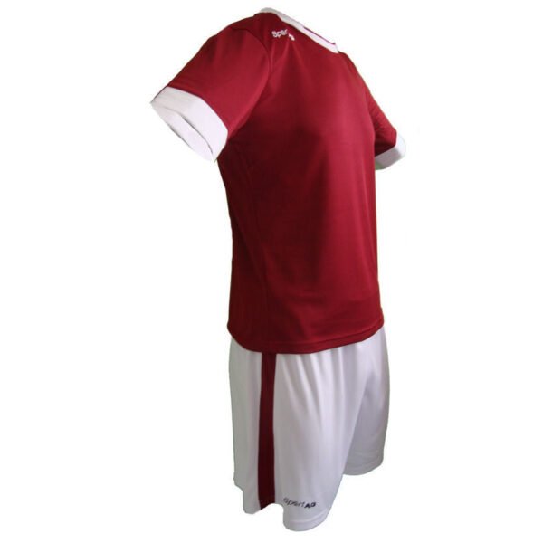 Uniforme futbol 111 esportag Tinto/Blanco