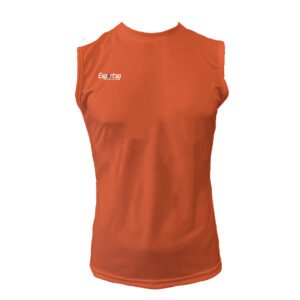Jersey básico sin mangas Esportag naranja