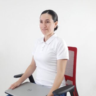 Playera polo dry wear blanca