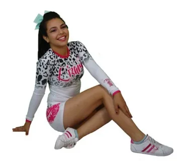 Uniforme cheer porra sublimado en lycra – uniforme competencia