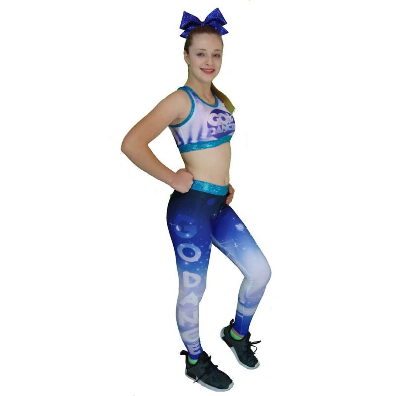 Cheer uniform with legging