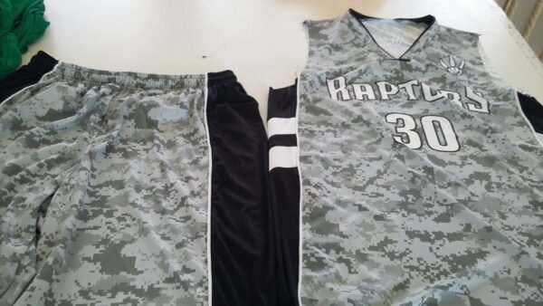 Basketball kit custom camouflage