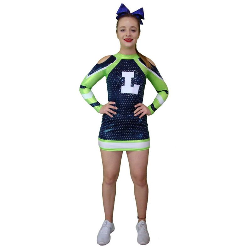 Cheer uniform holografic
