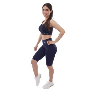 Conjunto top y capri Navy