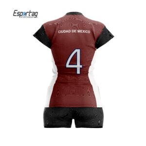 Voleyball custom kit_ rear view