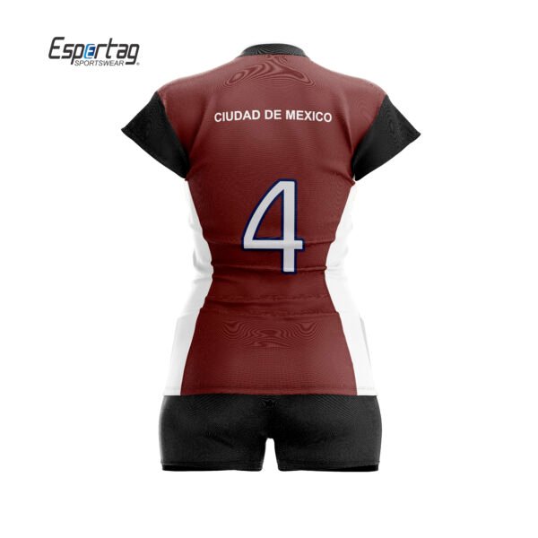 Voleyball custom kit_ rear view