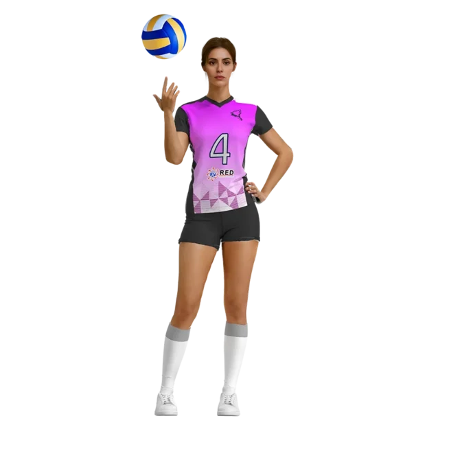 Uniformes de voleibol personalizados femeniles sublimados