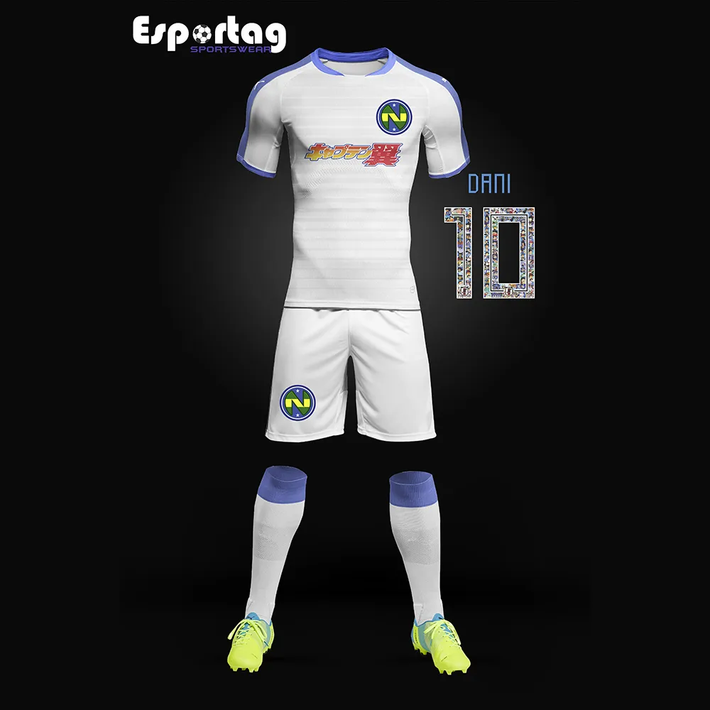 Soccer kit custom ranglan by esportag