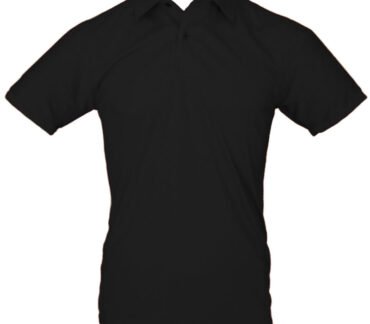 Playera polo drywear Negra