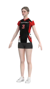 Volleyball women Forza front view