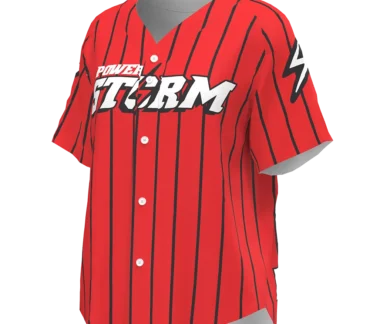 Jersey camisola para Power Storm personalizada vista frontal
