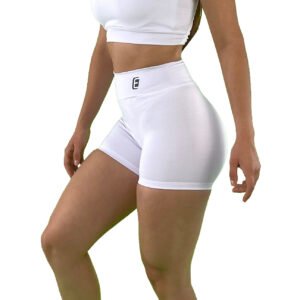 shorts lycra white side view