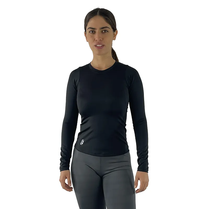 Playera Deportiva Licra Manga Larga Compresión, Gym, Fitness