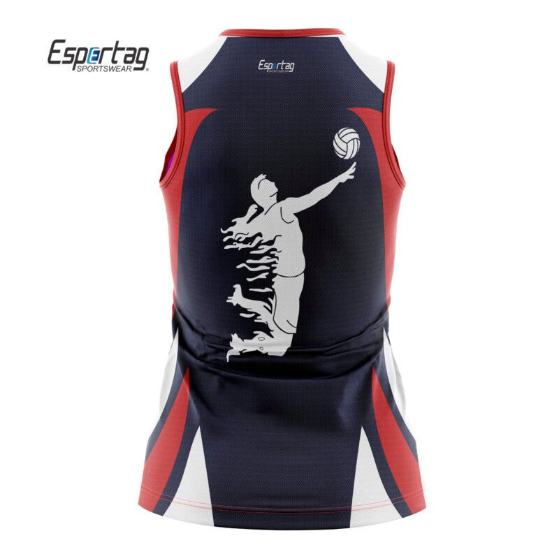 Women tank full color custom rear view