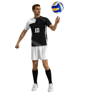 Uniforme de voleibol personalizado hombre – jersey dry fit y short