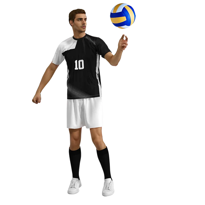 Uniforme de voleibol personalizado hombre – jersey dry fit y short