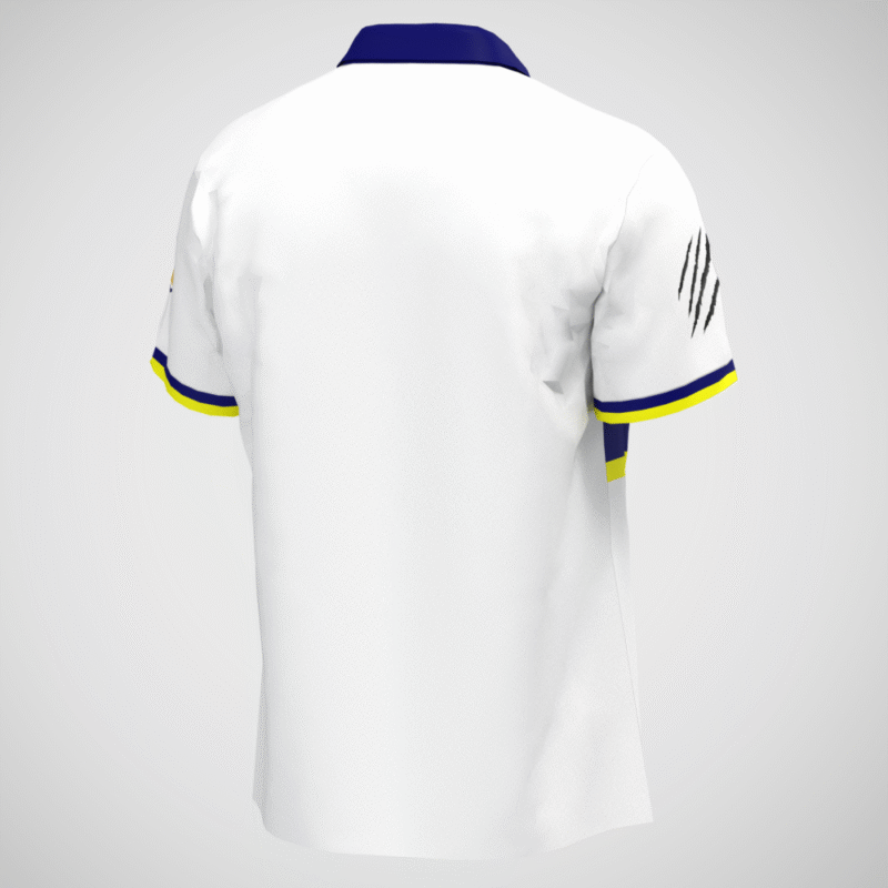 Playera polo personalizada full color para IJRA - rear view