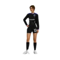 Uniforme de futbol femenico en manga larga from view