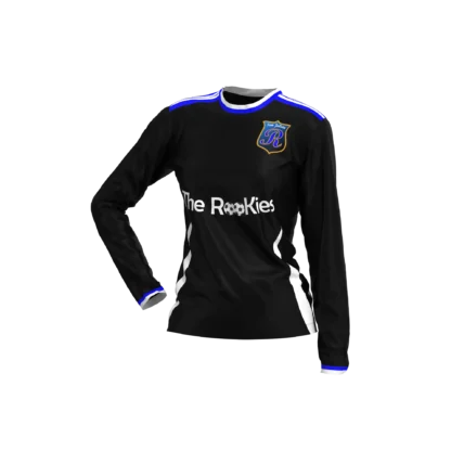 jersey women soccer long sleeve front view