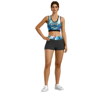Kit de entrenamiento para cheer marca Esportag front view