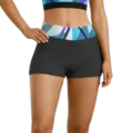 Shorts de entrenamiento para cheer marca Esportag front view
