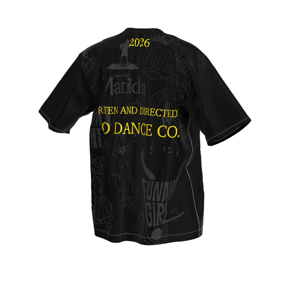 Jersey full color oversided for GoDance front view